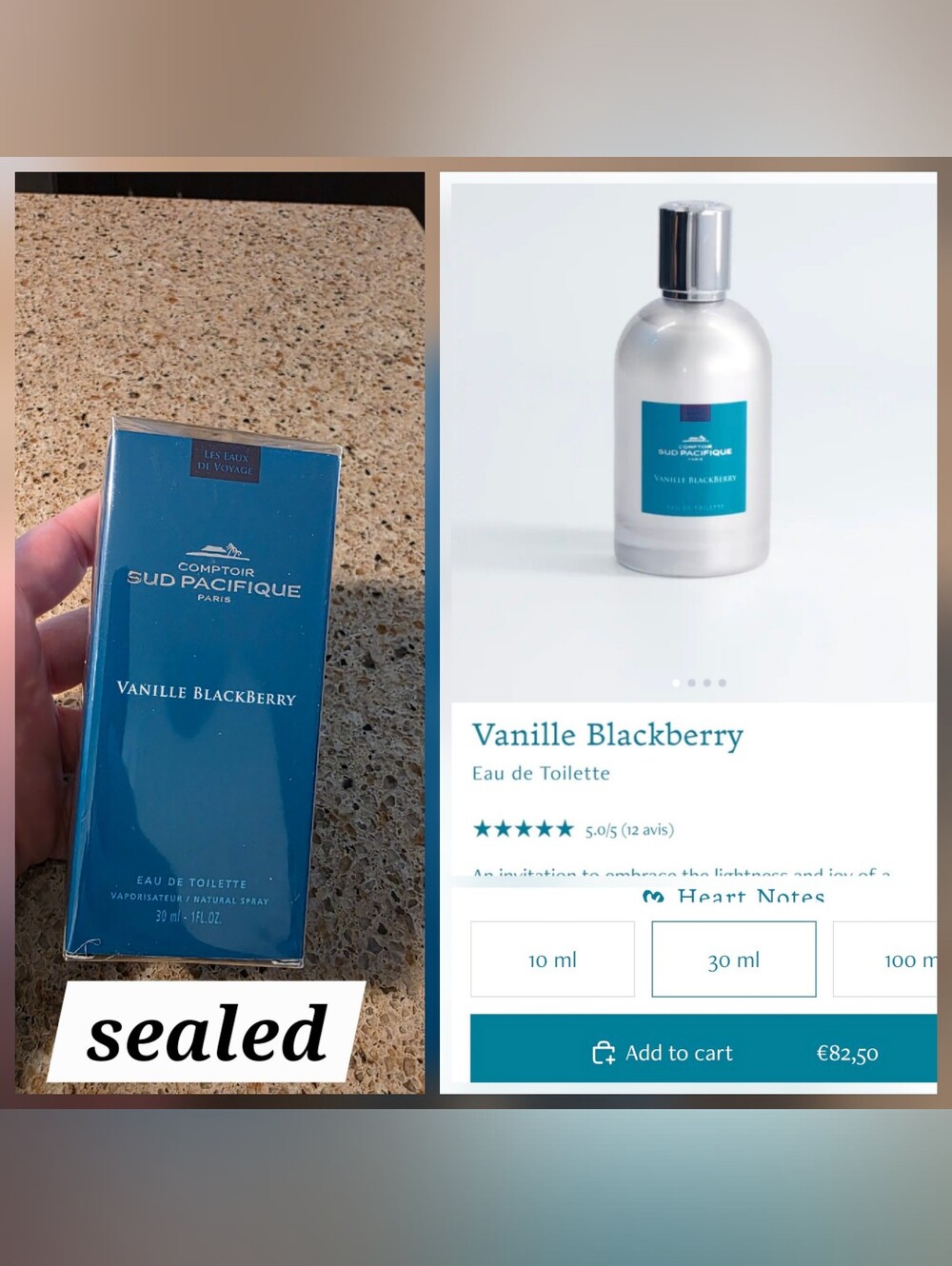 Comptoir Sud Pacifique Vanille Blackberry